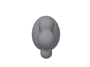carrot cartoon 3D Model
