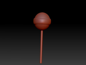 lollipop lick stick cartoon Model 3D
