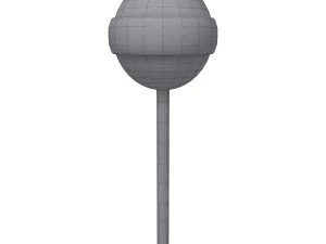 lollipop lick stick cartoon 3D Model