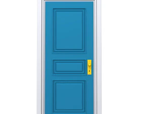 door cartoon 3D Model