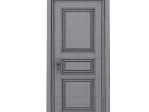 door cartoon Modelo 3D
