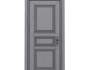 door cartoon 3D Model