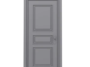 door cartoon 3D Model