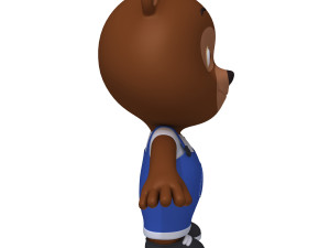 bear cartoon Modèle 3D