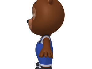 bear cartoon Modèle 3D