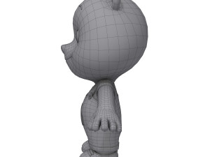 bear cartoon Modèle 3D