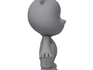 bear cartoon 3D Model