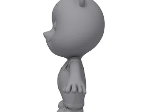 bear cartoon 3D Model