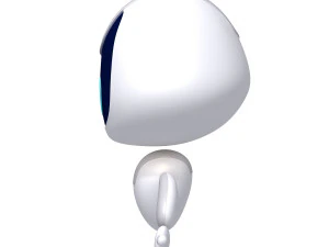 robot cartoon 3D Model