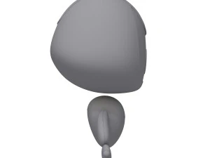 robot cartoon 3D Model