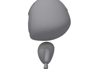 robot cartoon 3D Model