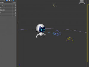 robot cartoon 3D मॉडल