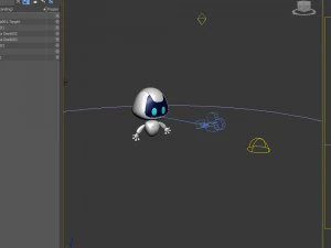 robot cartoon 3D Model