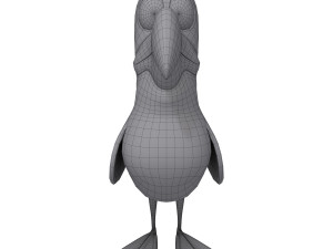 bird cartoon 3D Model