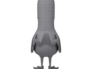bird cartoon 3D Model