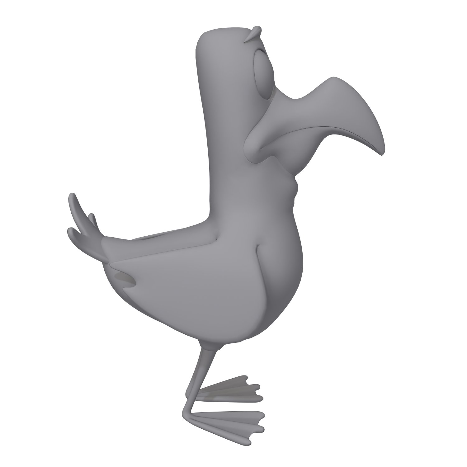 Cartoon bird 3D Model $10 - .max .3ds .obj - Free3D