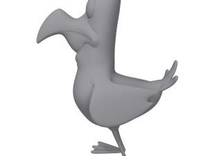 bird cartoon 3D Model