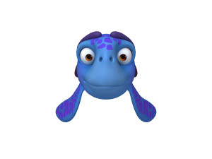 turtle cartoon 3D Модель