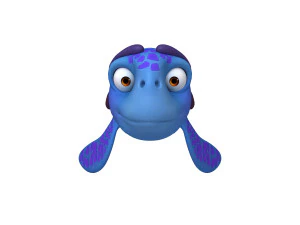 turtle cartoon 3D Model