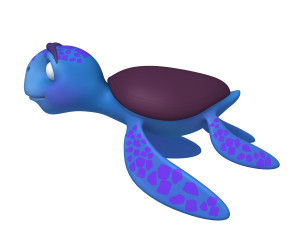 turtle cartoon 3D Модель