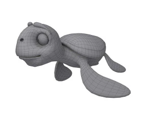 turtle cartoon 3D Model