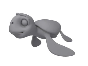 turtle cartoon 3D Model
