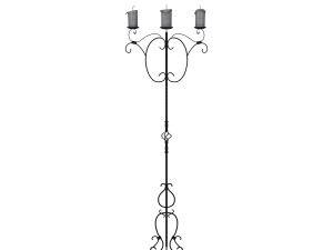 medieval standing candle chandelier 3D 模型