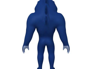 мультфильм акула 3D Модель