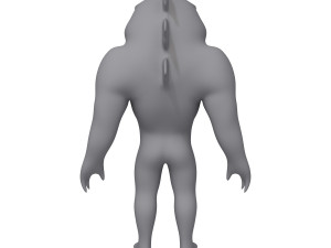 shark cartoon 3D-Modell