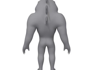 мультфильм акула 3D Модель