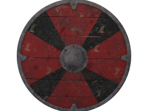 medieval shield 3D 模型