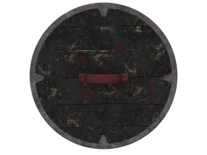 bouclier m&eacute;di&eacute;val Modèle 3D