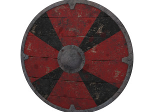 medieval shield 3D 模型