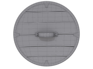 medieval shield 3D 模型
