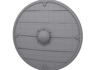 medieval shield 3D 模型
