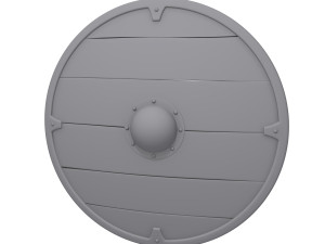 medieval shield 3D 模型