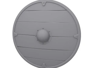 bouclier m&eacute;di&eacute;val Modèle 3D