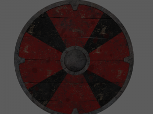 medieval shield 3D 模型