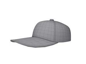 honkbalpet cartoon 3D Model