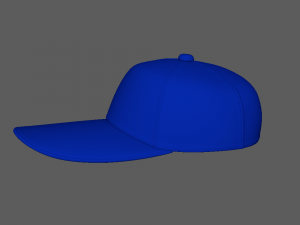 baseball cap cartoon 3D 模型