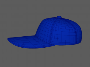 baseball cap cartoon 3D 模型