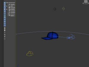 baseball cap cartoon 3D 模型