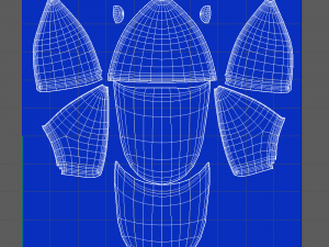 baseball cap cartoon 3D 模型