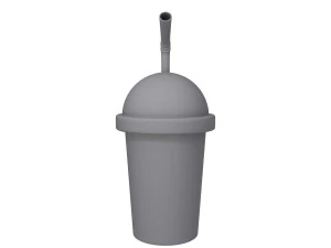 plastic cup cartoon 3D Model