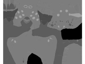 Cartone animato di chef di coccodrillo Modello 3D