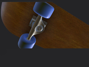 Skateboard 3D Model