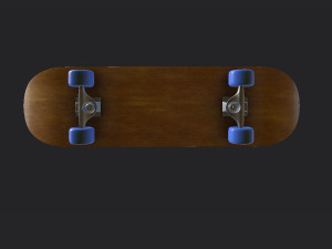Skateboard 3D Model