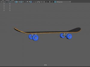 Skateboard 3D Model
