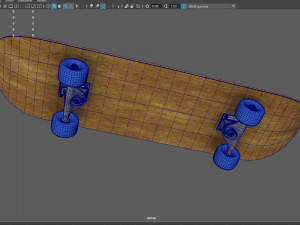 Skateboard 3D Model