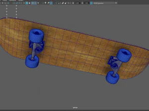 Skateboard 3D Model